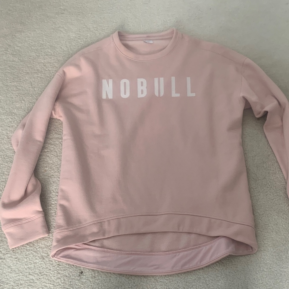 NOBULL Blush Pink Crewneck Sweatshirt